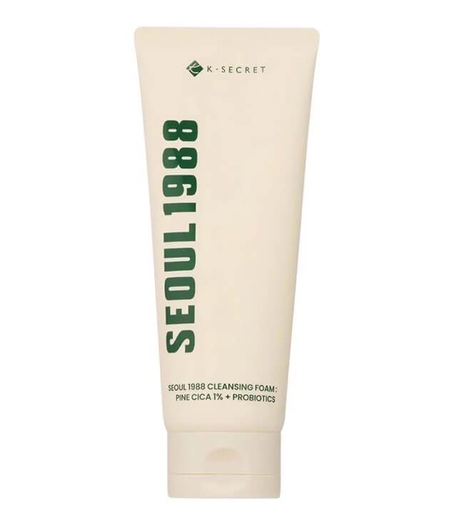 K-SECRET | SEOUL 1988 CLEANSING FOAM : PINE CICA 1% + PROBIOTICS